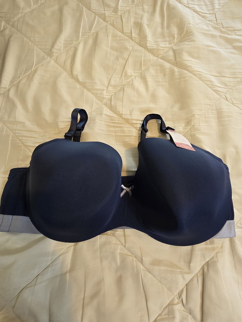 Lane Bryant Cacique Lightly Lined Balconette UW Convert. Racerback Bra 46DDD NWT